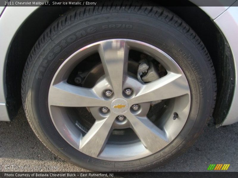 Silver Ice Metallic / Ebony 2011 Chevrolet Malibu LT