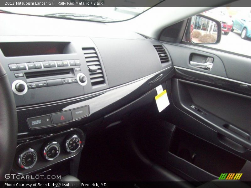 Rally Red Metallic / Black 2012 Mitsubishi Lancer GT