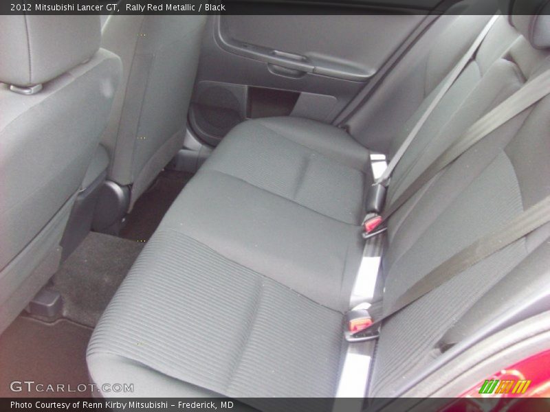 Rally Red Metallic / Black 2012 Mitsubishi Lancer GT
