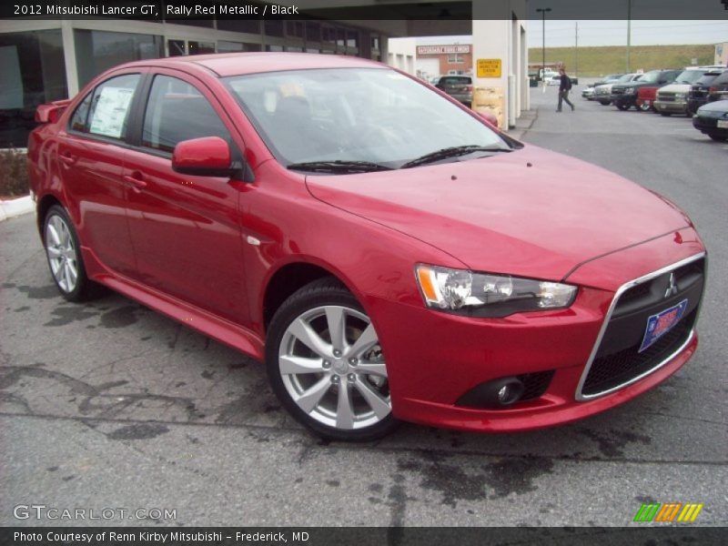 Front 3/4 View of 2012 Lancer GT