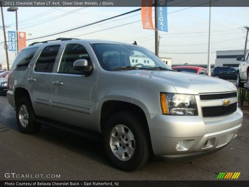 Sheer Silver Metallic / Ebony 2011 Chevrolet Tahoe LT 4x4