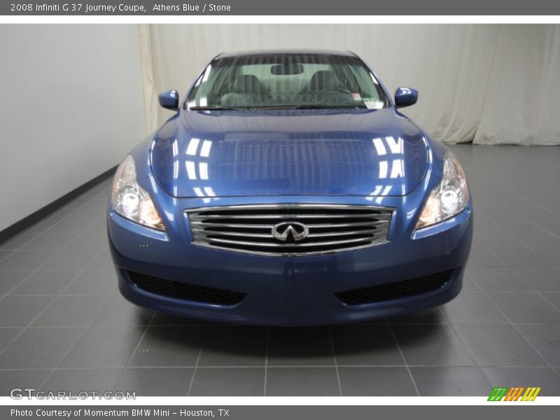 Athens Blue / Stone 2008 Infiniti G 37 Journey Coupe