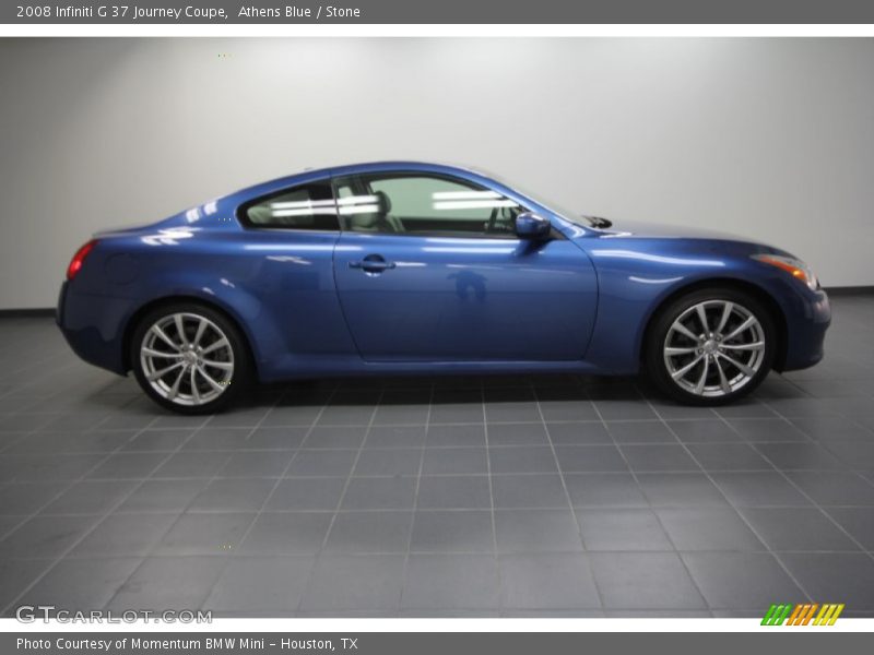 Athens Blue / Stone 2008 Infiniti G 37 Journey Coupe