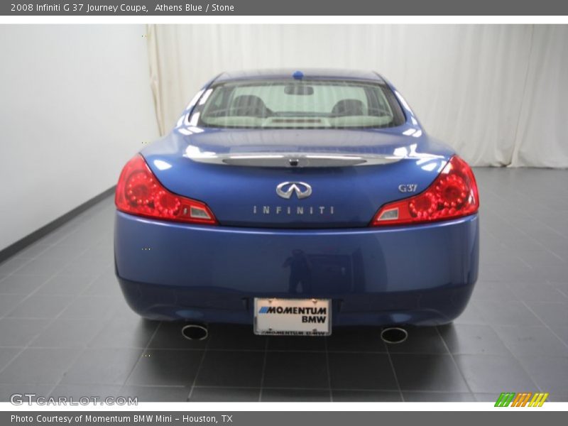 Athens Blue / Stone 2008 Infiniti G 37 Journey Coupe