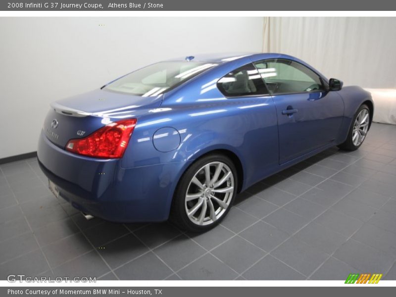 Athens Blue / Stone 2008 Infiniti G 37 Journey Coupe
