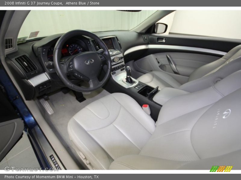 Athens Blue / Stone 2008 Infiniti G 37 Journey Coupe