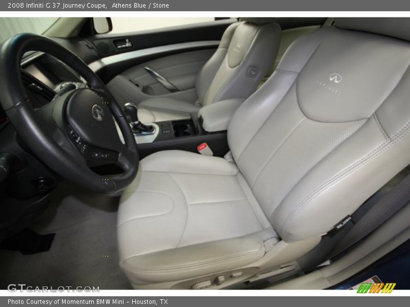 Athens Blue / Stone 2008 Infiniti G 37 Journey Coupe