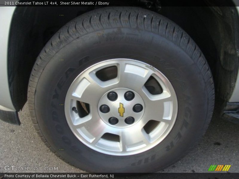 Sheer Silver Metallic / Ebony 2011 Chevrolet Tahoe LT 4x4