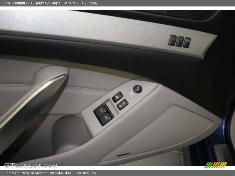 Athens Blue / Stone 2008 Infiniti G 37 Journey Coupe