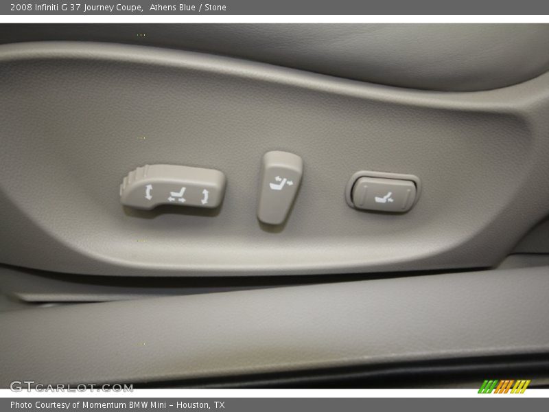 Athens Blue / Stone 2008 Infiniti G 37 Journey Coupe