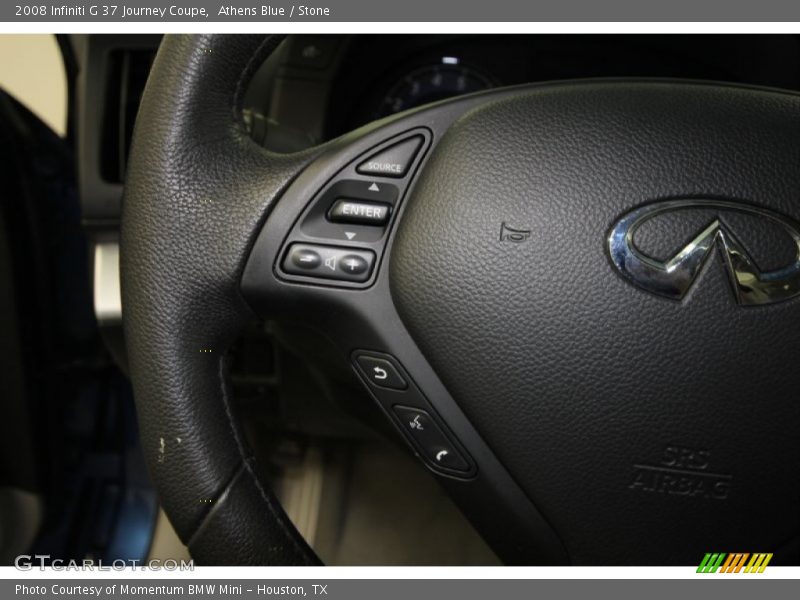 Athens Blue / Stone 2008 Infiniti G 37 Journey Coupe