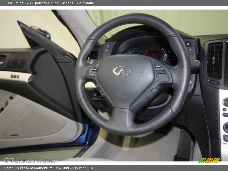 Athens Blue / Stone 2008 Infiniti G 37 Journey Coupe
