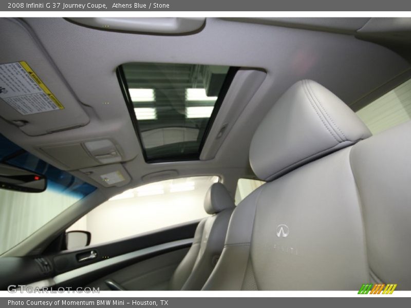 Athens Blue / Stone 2008 Infiniti G 37 Journey Coupe