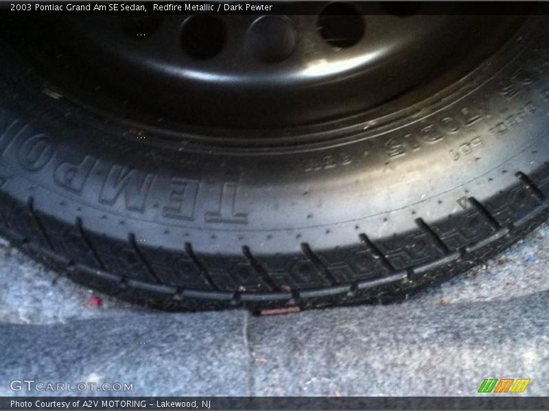 Redfire Metallic / Dark Pewter 2003 Pontiac Grand Am SE Sedan