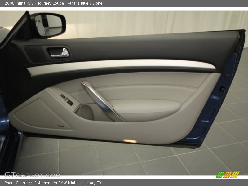 Athens Blue / Stone 2008 Infiniti G 37 Journey Coupe