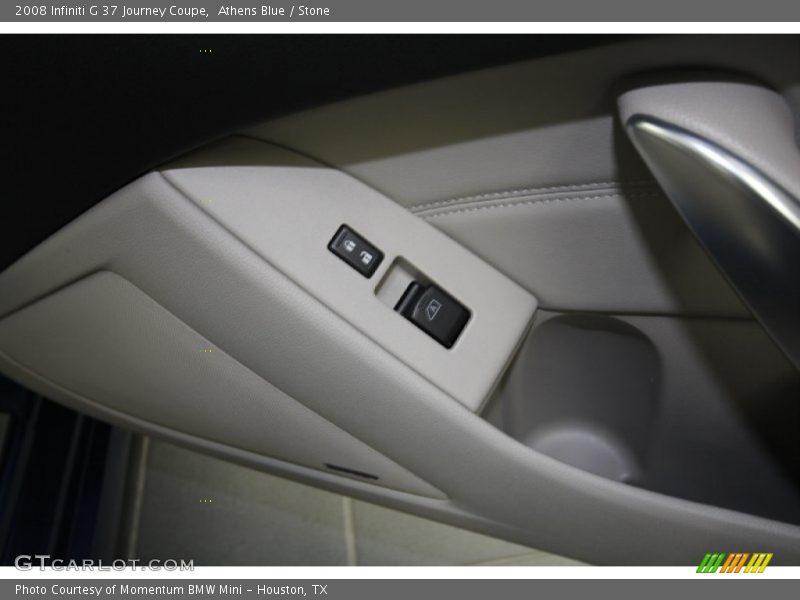 Athens Blue / Stone 2008 Infiniti G 37 Journey Coupe