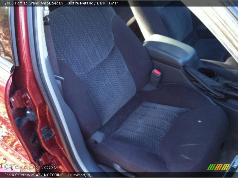 Redfire Metallic / Dark Pewter 2003 Pontiac Grand Am SE Sedan