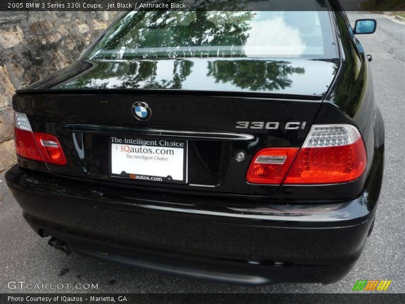 Jet Black / Anthracite Black 2005 BMW 3 Series 330i Coupe