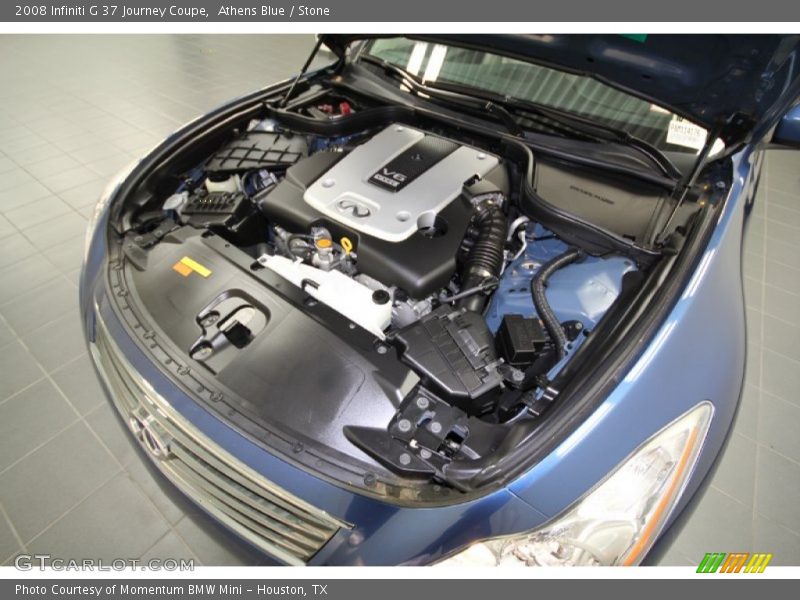 Athens Blue / Stone 2008 Infiniti G 37 Journey Coupe