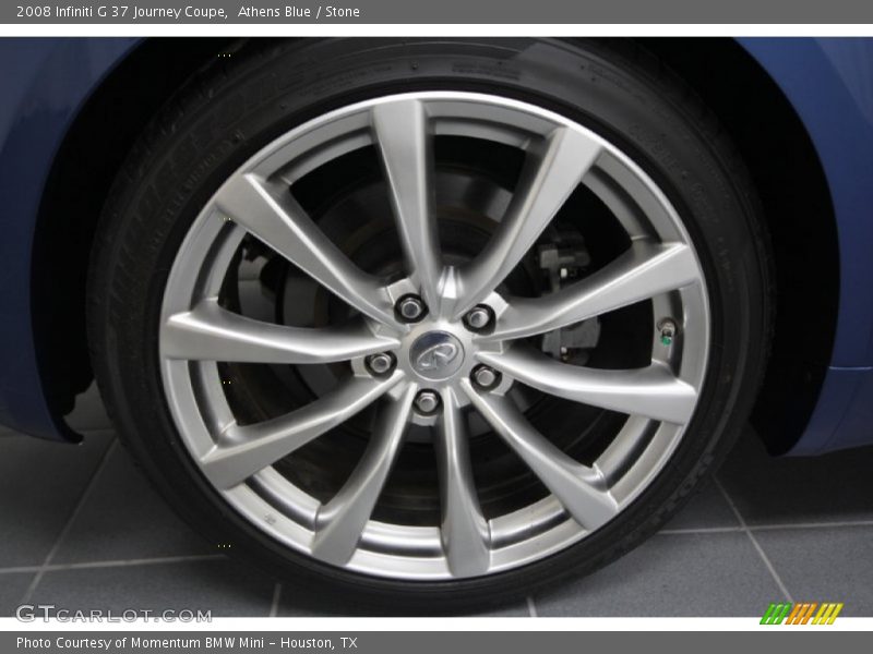 Athens Blue / Stone 2008 Infiniti G 37 Journey Coupe