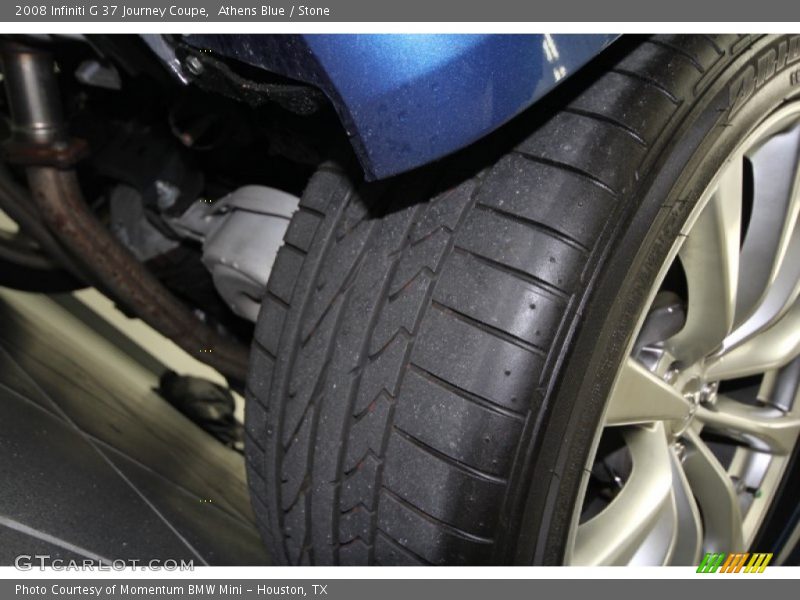 Athens Blue / Stone 2008 Infiniti G 37 Journey Coupe