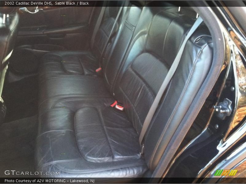 Sable Black / Black 2002 Cadillac DeVille DHS