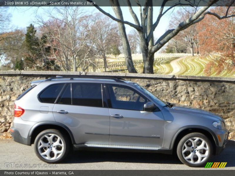 Space Grey Metallic / Black 2009 BMW X5 xDrive48i