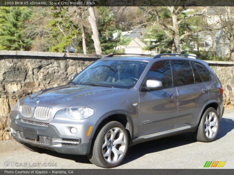 Space Grey Metallic / Black 2009 BMW X5 xDrive48i