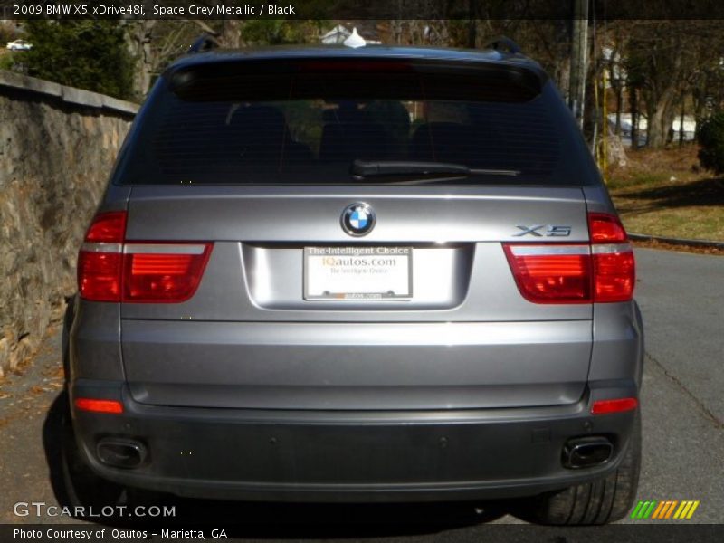 Space Grey Metallic / Black 2009 BMW X5 xDrive48i