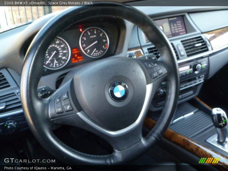 Space Grey Metallic / Black 2009 BMW X5 xDrive48i