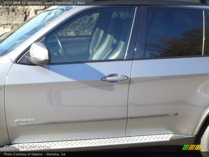 Space Grey Metallic / Black 2009 BMW X5 xDrive48i
