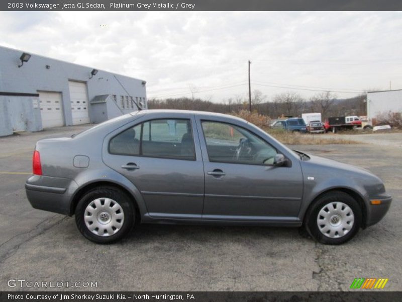 Platinum Grey Metallic / Grey 2003 Volkswagen Jetta GL Sedan