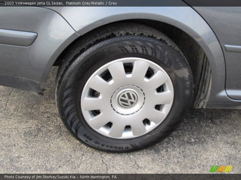 Platinum Grey Metallic / Grey 2003 Volkswagen Jetta GL Sedan