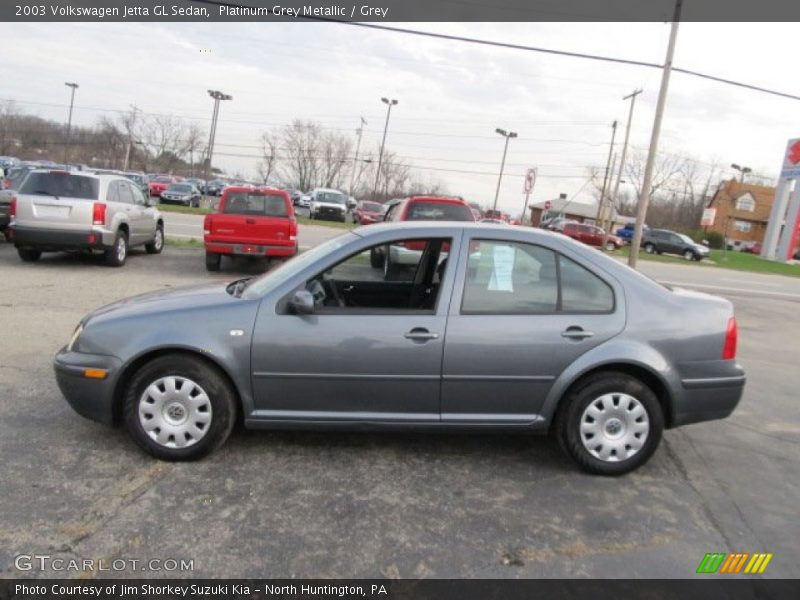 Platinum Grey Metallic / Grey 2003 Volkswagen Jetta GL Sedan