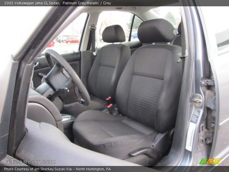 Platinum Grey Metallic / Grey 2003 Volkswagen Jetta GL Sedan