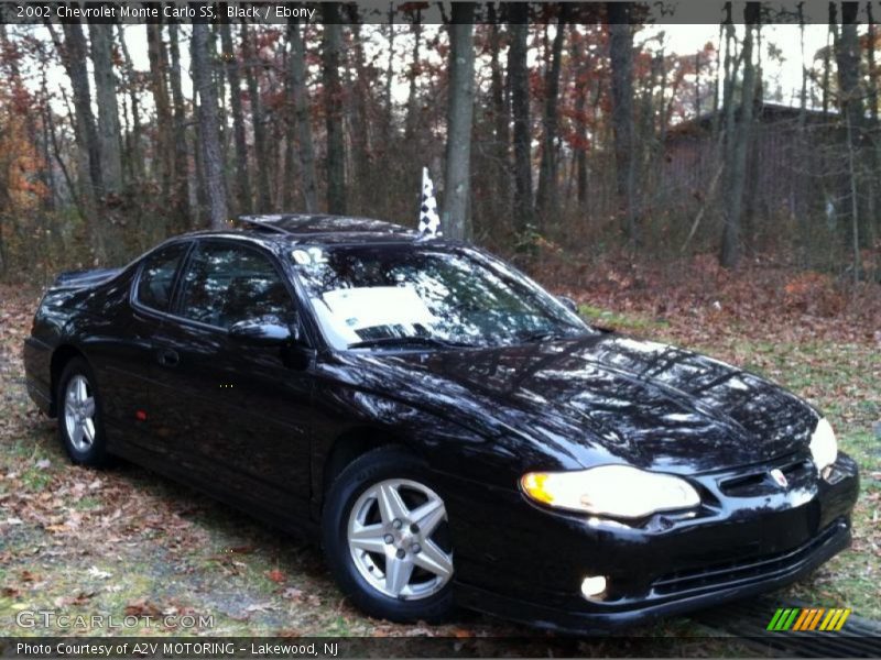 Black / Ebony 2002 Chevrolet Monte Carlo SS