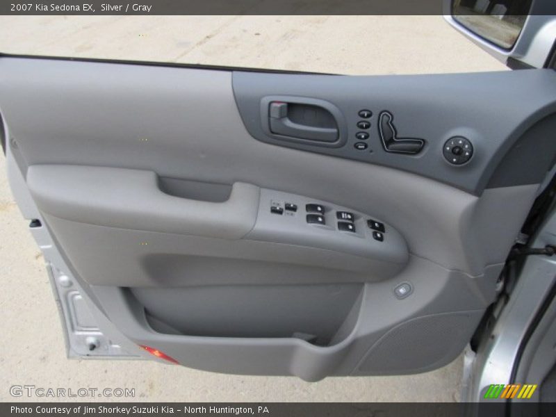 Silver / Gray 2007 Kia Sedona EX