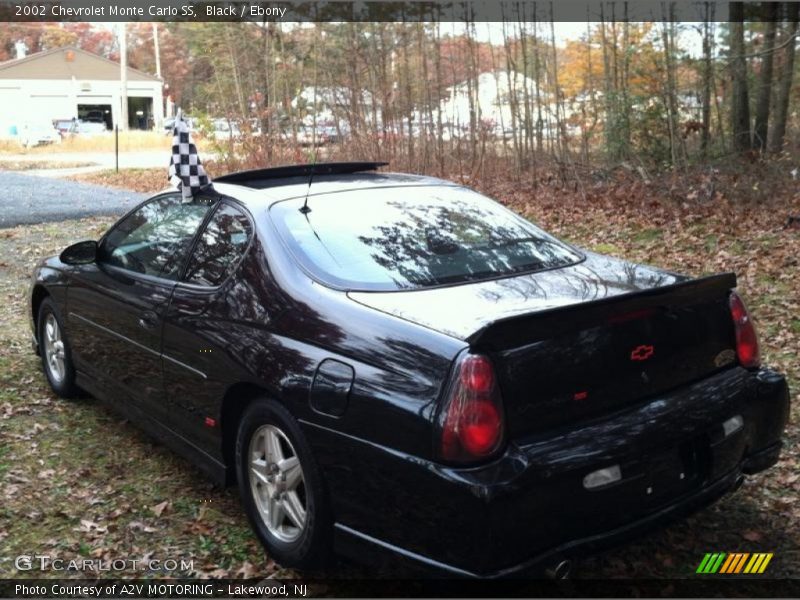 Black / Ebony 2002 Chevrolet Monte Carlo SS