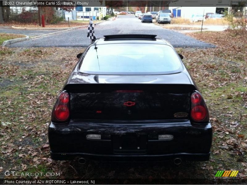 Black / Ebony 2002 Chevrolet Monte Carlo SS