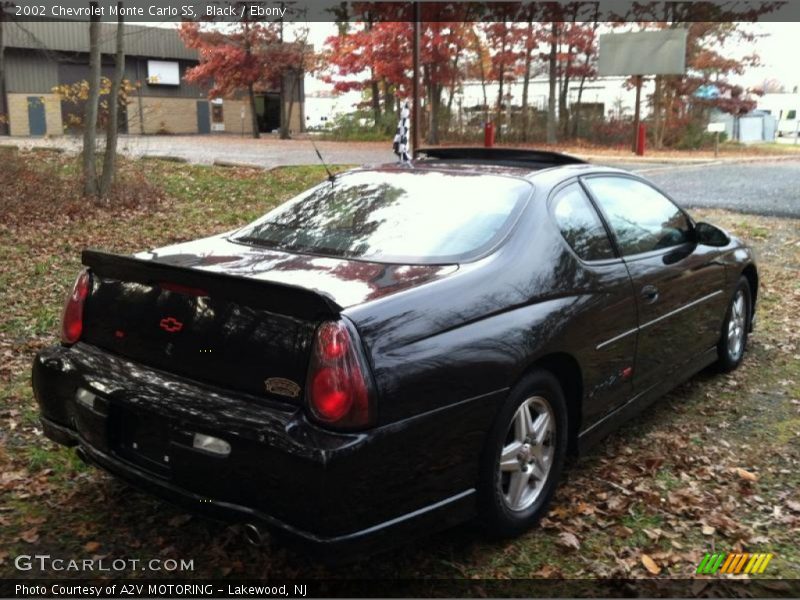 Black / Ebony 2002 Chevrolet Monte Carlo SS