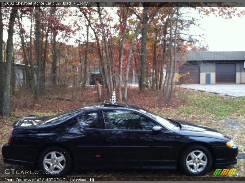Black / Ebony 2002 Chevrolet Monte Carlo SS