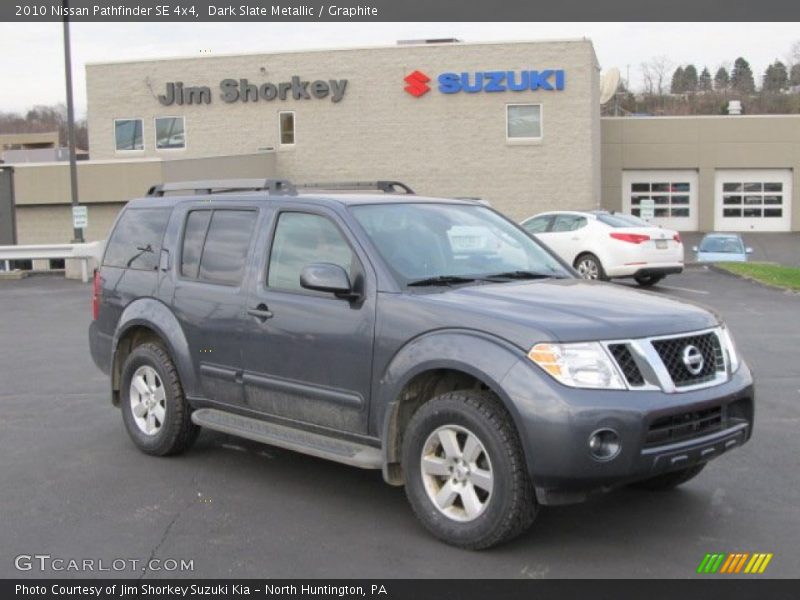 Dark Slate Metallic / Graphite 2010 Nissan Pathfinder SE 4x4