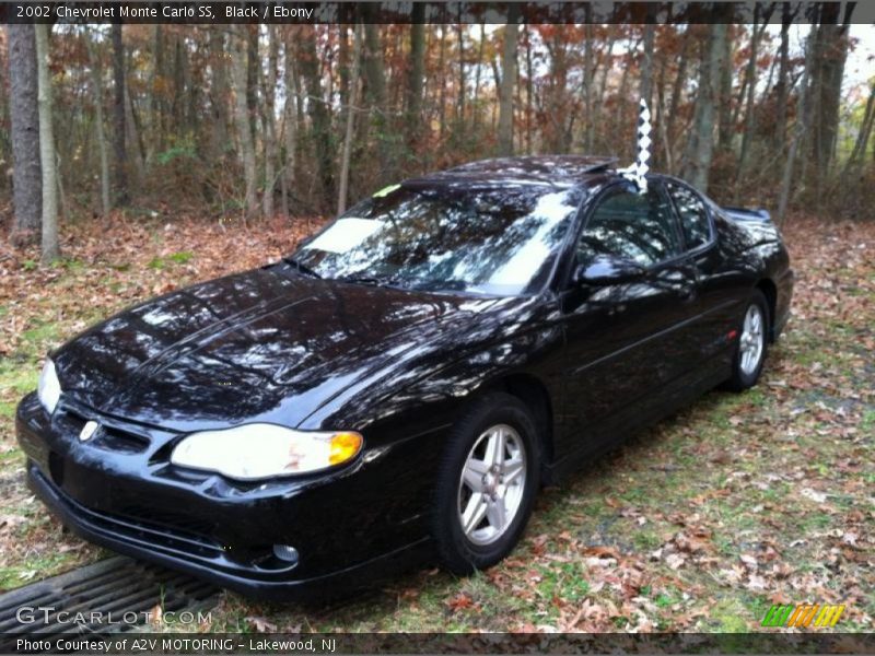 Black / Ebony 2002 Chevrolet Monte Carlo SS