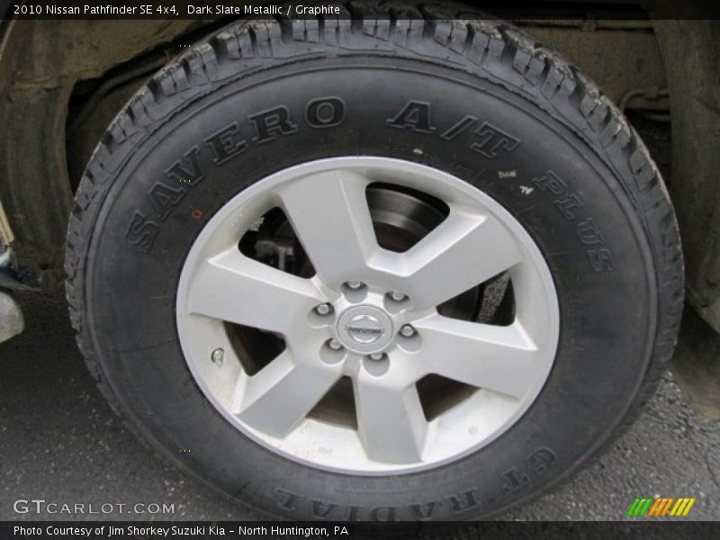 Dark Slate Metallic / Graphite 2010 Nissan Pathfinder SE 4x4