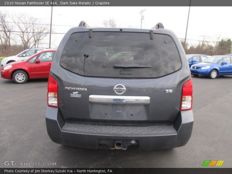 Dark Slate Metallic / Graphite 2010 Nissan Pathfinder SE 4x4