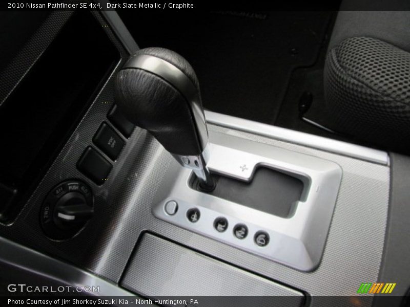 Dark Slate Metallic / Graphite 2010 Nissan Pathfinder SE 4x4