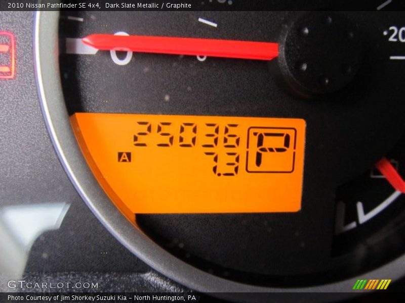 Dark Slate Metallic / Graphite 2010 Nissan Pathfinder SE 4x4