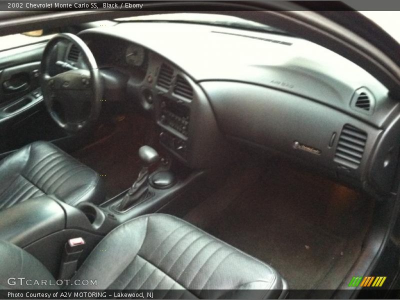 Black / Ebony 2002 Chevrolet Monte Carlo SS