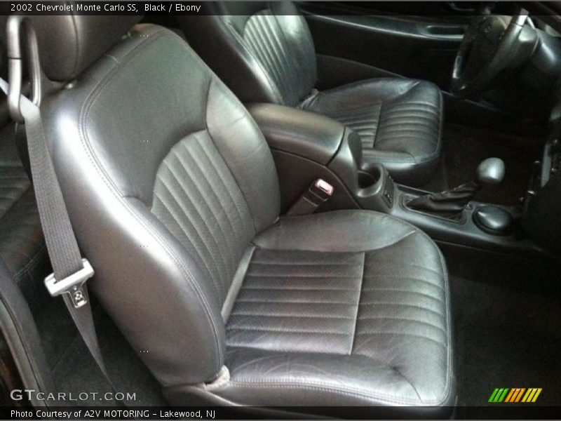 Black / Ebony 2002 Chevrolet Monte Carlo SS