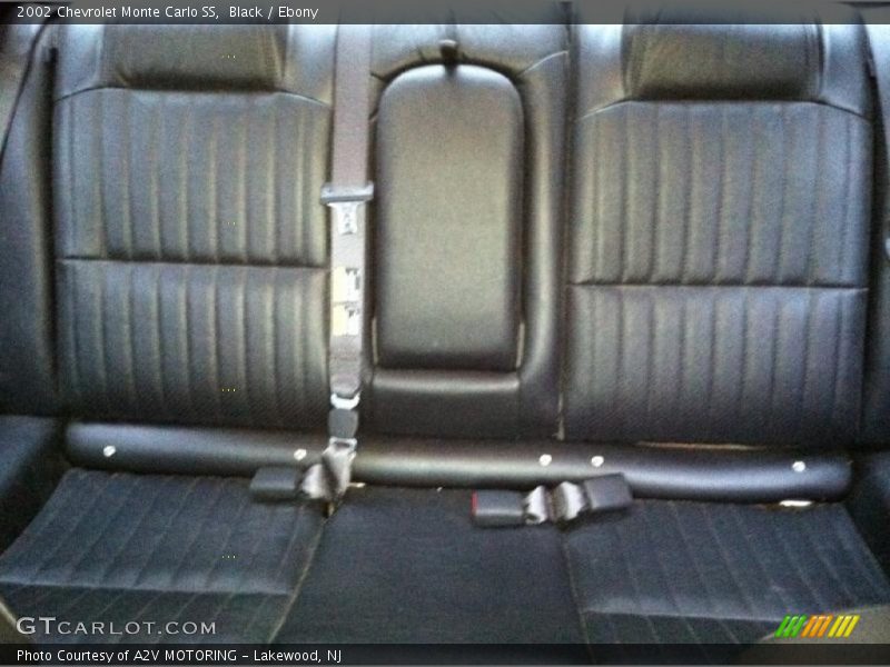 Black / Ebony 2002 Chevrolet Monte Carlo SS